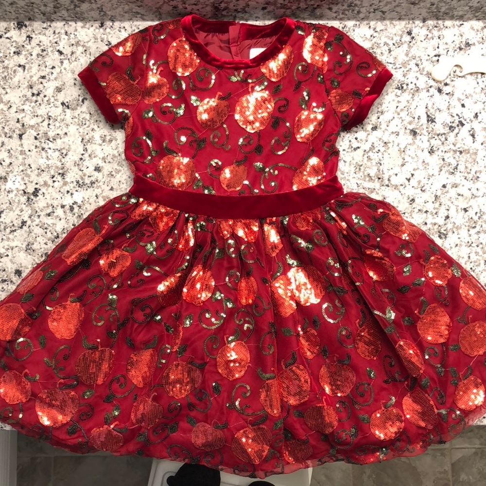 Disney Princess Snow White Apple Dress Size 5/6